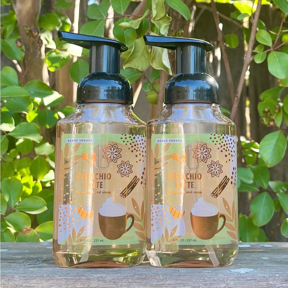 2 Scent Theory Pistachio Latte Foaming Hand Soaps